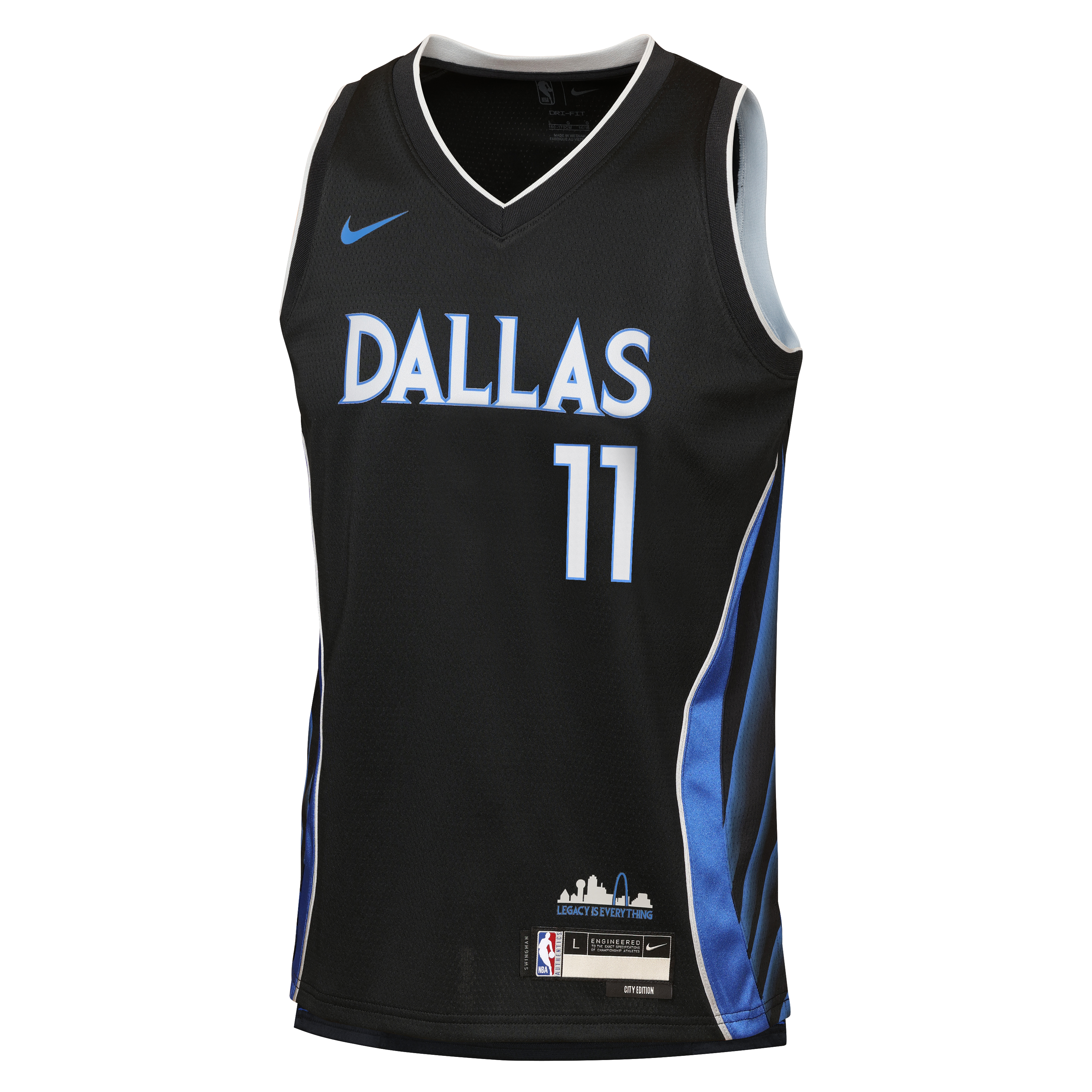 DALLAS MAVERICKS NIKE OUTERSTUFF 2025-26 CITY EDITION YOUTH KYRIE IRVING  SWINGMAN JERSEY