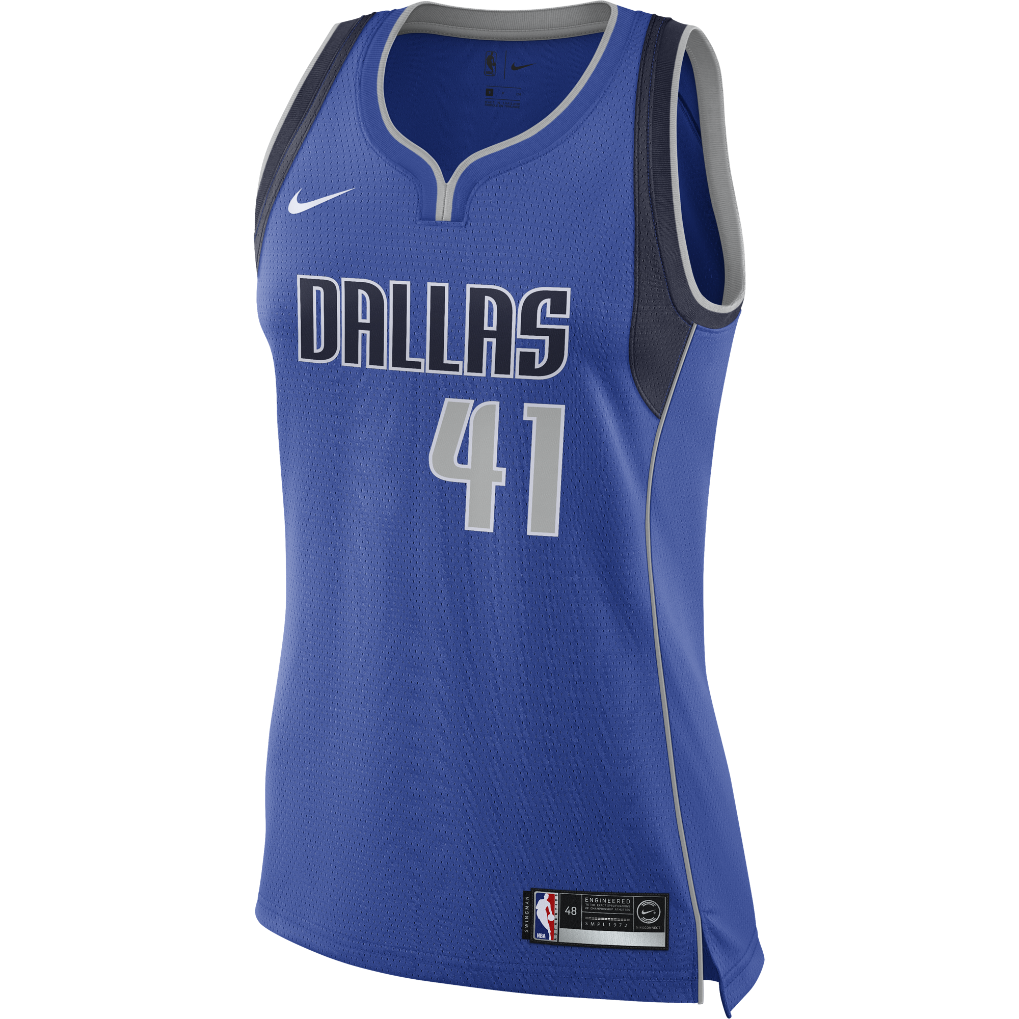 DALLAS MAVERICKS WOMEN S DIRK NOWITZKI ICON SWINGMAN JERSEY Mavs Shop