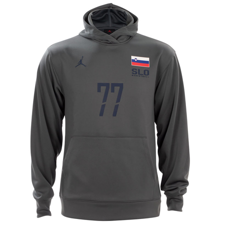 Zelus Sport Limited Dallas Mavericks Jordan Brand Luka Don i Slovenia Practice Hoodie S Anthracite
