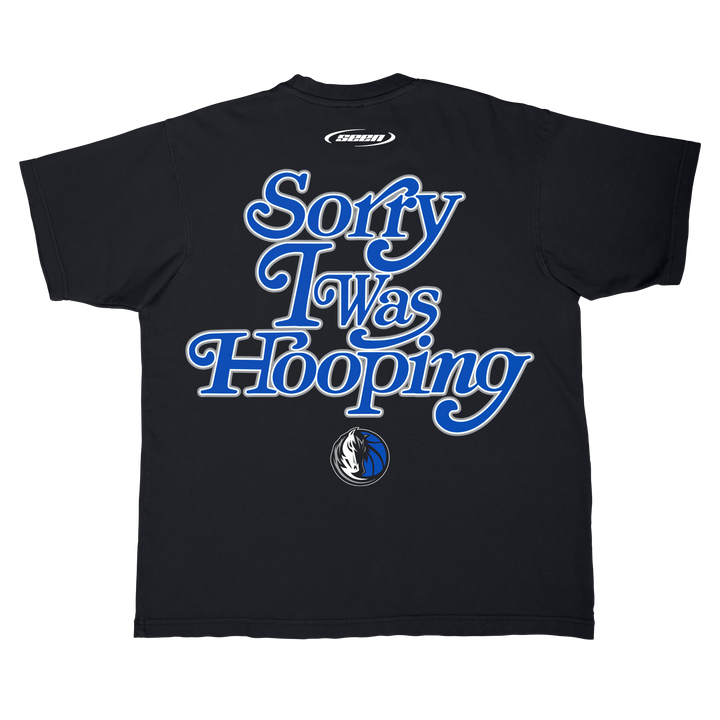 DALLAS MAVERICKS BRAND SEEN SORRY I WAS HOOPING TEE