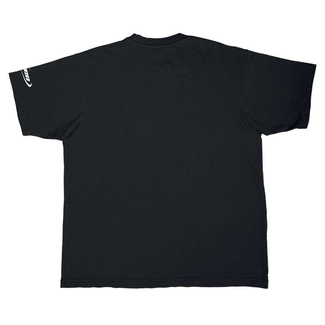 DALLAS MAVERICKS BRAND SEEN BLACK HOOPING SHORT SLEEVE TEE