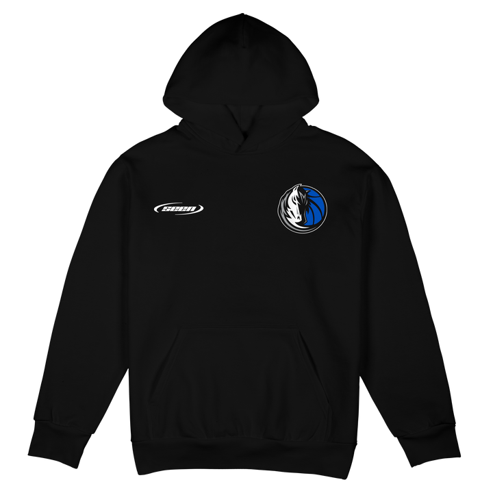 DALLAS MAVERICKS BRAND SEEN BLACK HOOPING HOODIE