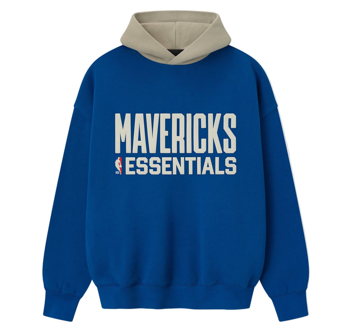 DALLAS MAVERICKS FEAR OF GOD ROYAL ESSENTIALS HOODIE