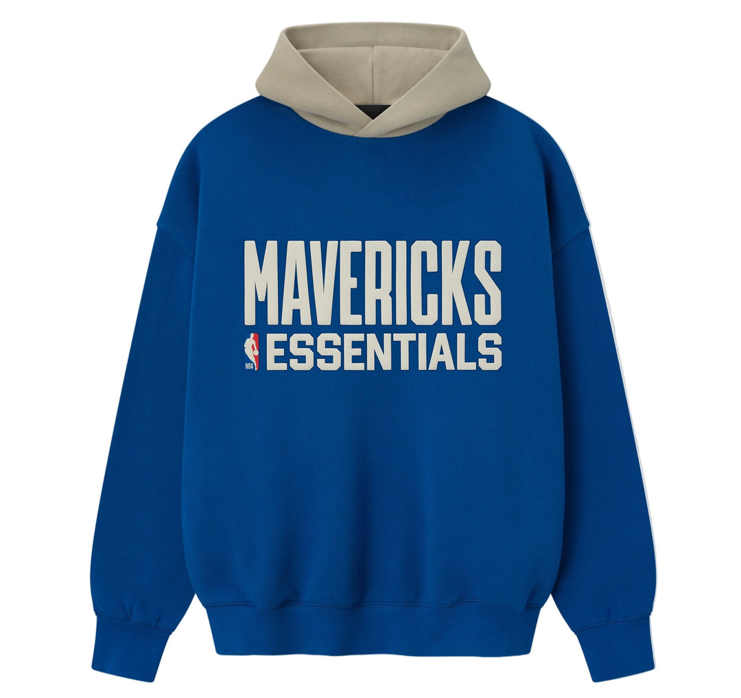 DALLAS MAVERICKS FEAR OF GOD ROYAL ESSENTIALS HOODIE
