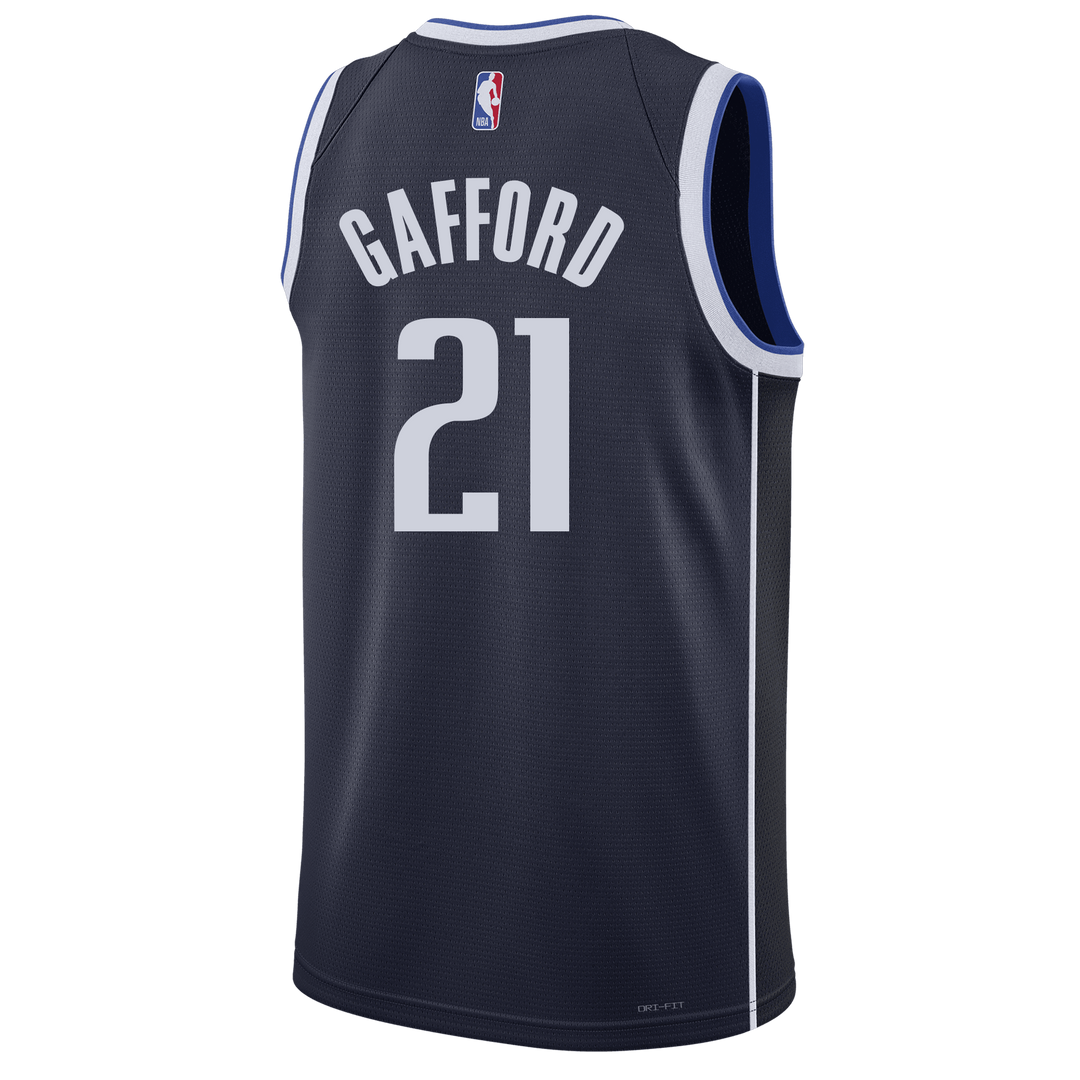 DALLAS MAVERICKS DANIEL GAFFORD JORDAN STATEMENT SWINGMAN JERSEY