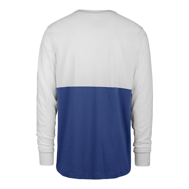 DALLAS MAVERICKS 47 BRAND ROYAL BLUE MAVS LONG-SLEEVE TEE