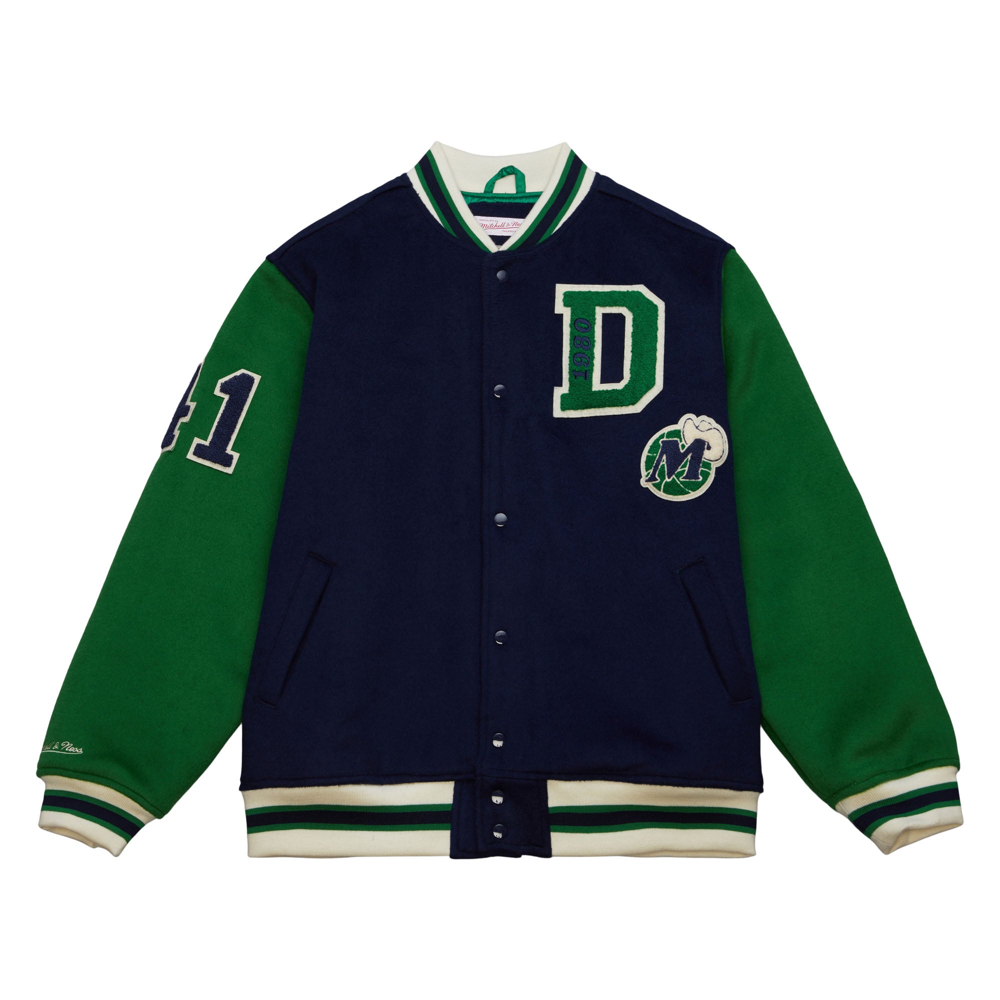 Team Legacy Varsity Jacket N N Dallas Mavericks Dirk Nowitzki