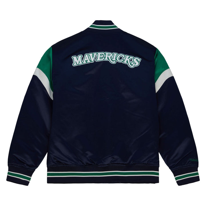 DALLAS MAVERICKS MITCHELL & NESS OUTERSTUFF KIDS ROYAL M-HAT SATIN JACKET