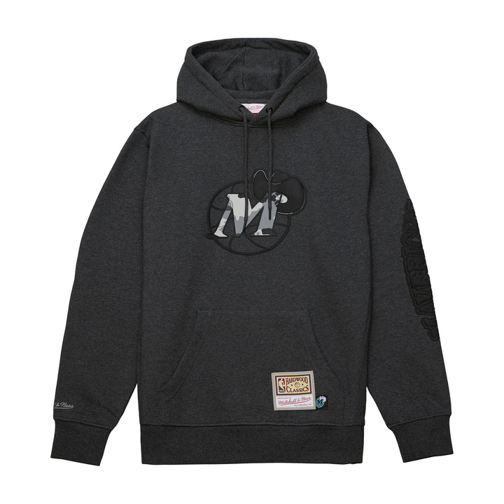 DALLAS MAVERICKS MITCHELL & NESS BLACK CAMO HOODIE