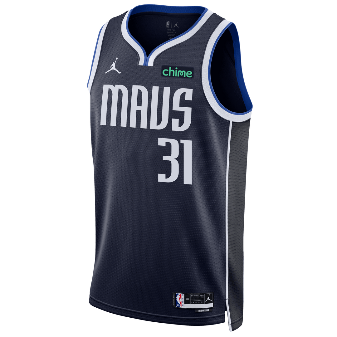 DALLAS MAVERICKS KLAY THOMPSON STATEMENT SWINGMAN JERSEY Mavs Shop