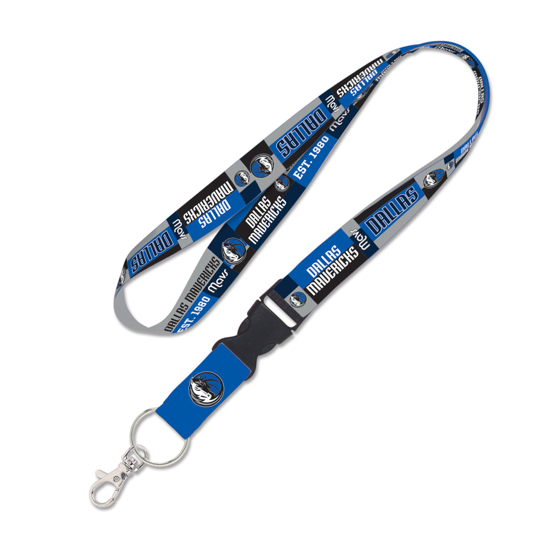 DALLAS MAVERICKS WINCRAFT COLOR-BLOCKED LANYARD