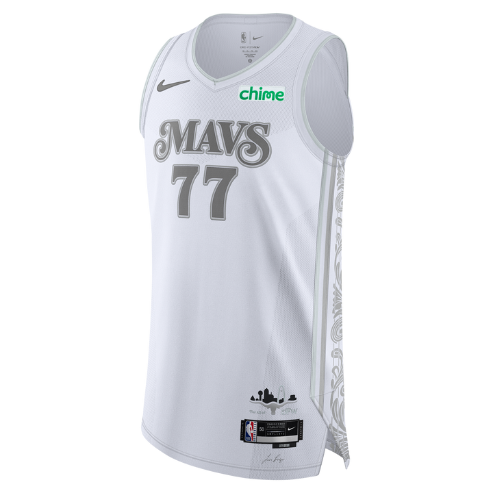 DALLAS MAVERICKS NIKE CITY EDITION 2024-25 LUKA DONČIĆ AUTHENTIC JERSEY