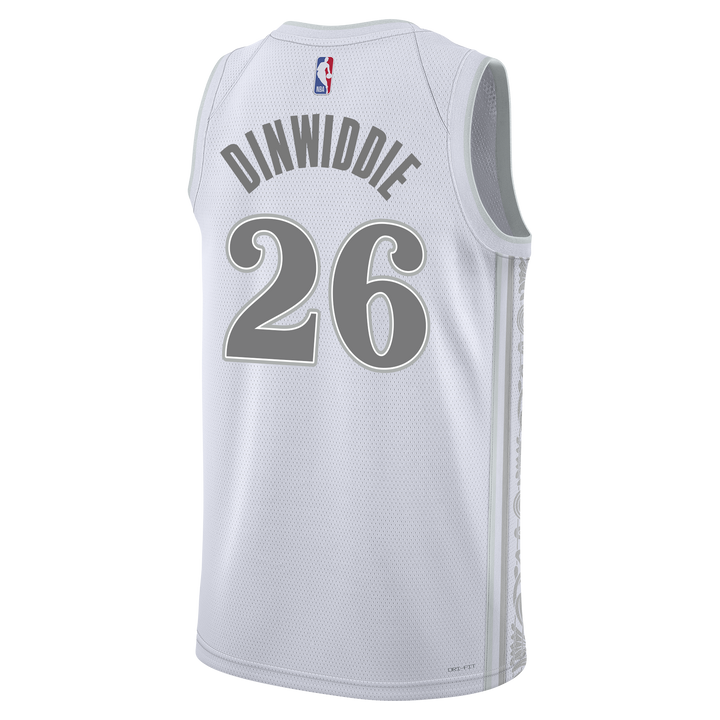 DALLAS MAVERICKS NIKE CITY EDITION 2024-25 SPENCER DINWIDDIE SWINGMAN JERSEY