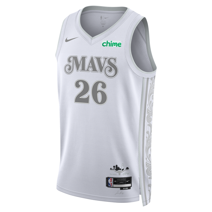 DALLAS MAVERICKS NIKE CITY EDITION 2024-25 SPENCER DINWIDDIE SWINGMAN JERSEY