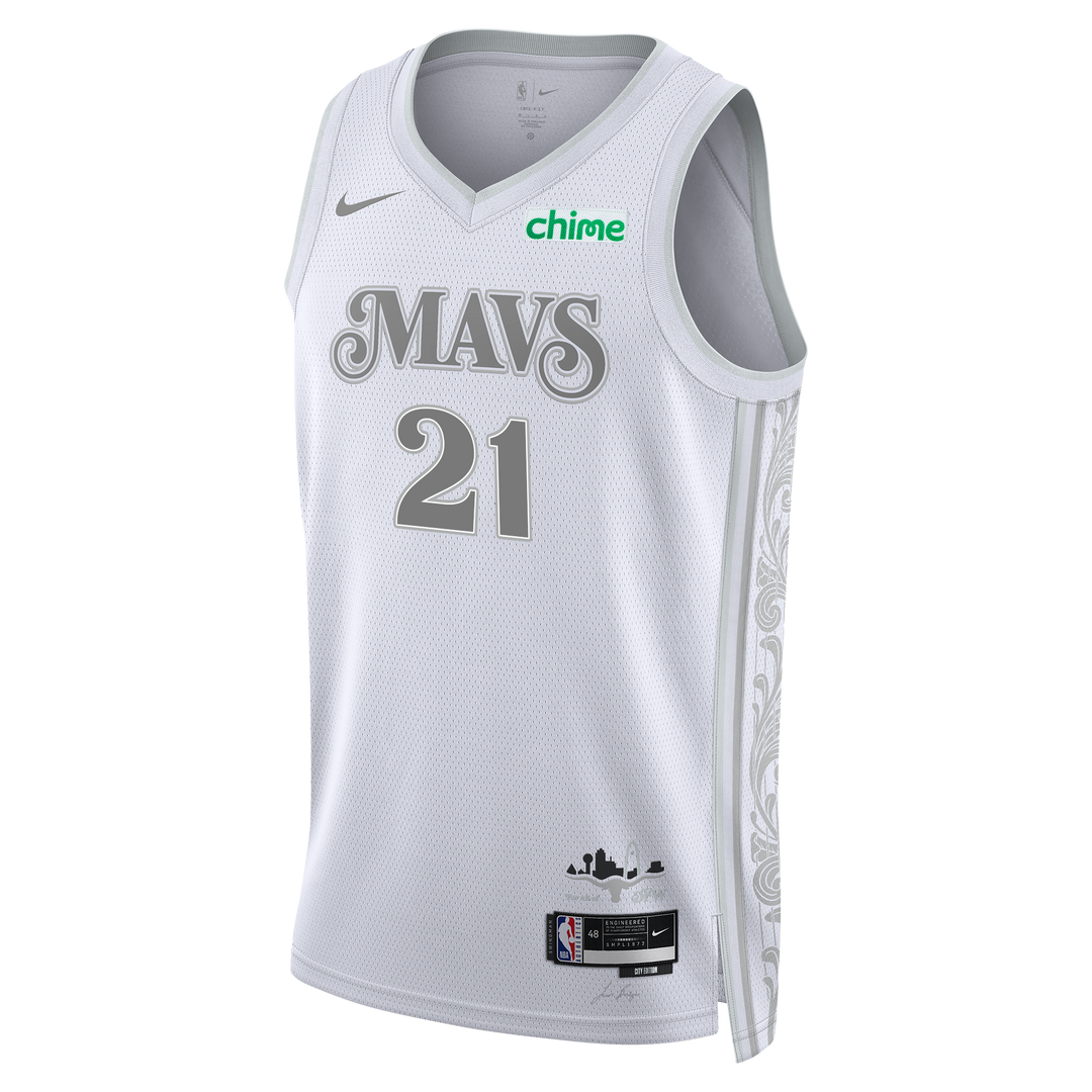 DALLAS MAVERICKS NIKE CITY EDITION 2024-25 DANIEL GAFFORD SWINGMAN JERSEY