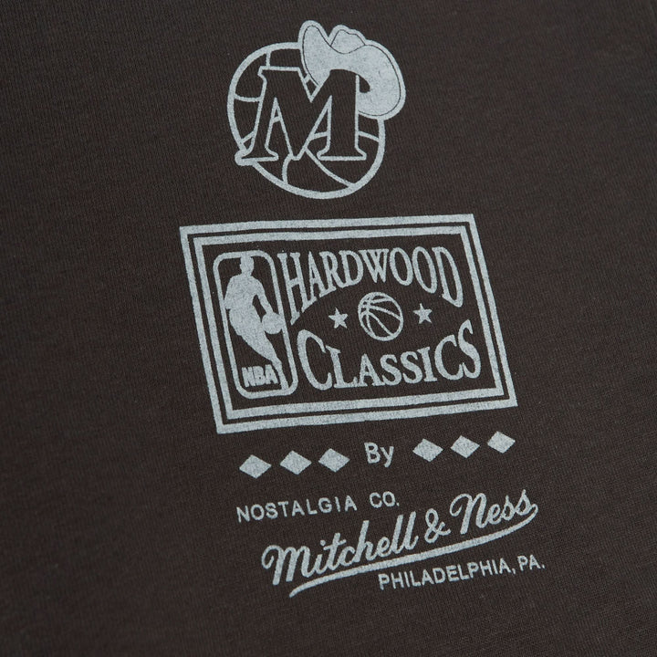 DALLAS MAVERICKS MITCHELL & NESS BLACK CAMO M-HAT TEE