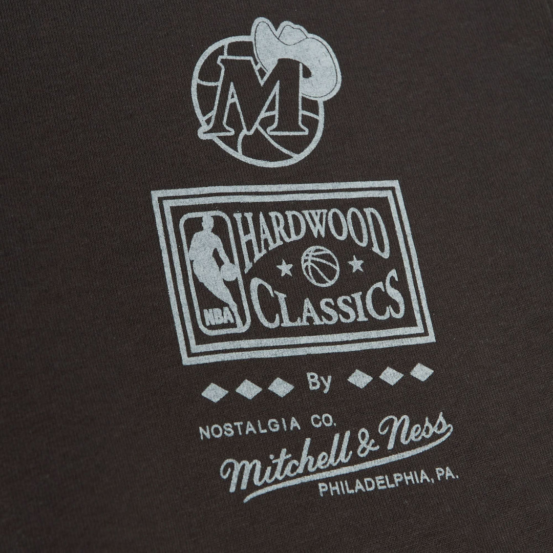 DALLAS MAVERICKS MITCHELL & NESS BLACK CAMO M-HAT TEE