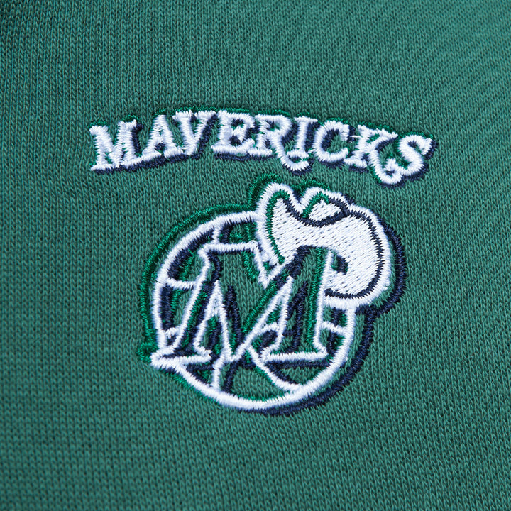 DALLAS MAVERICKS MITCHELL & NESS WOMEN'S GREEN M-HAT SWEATPANTS