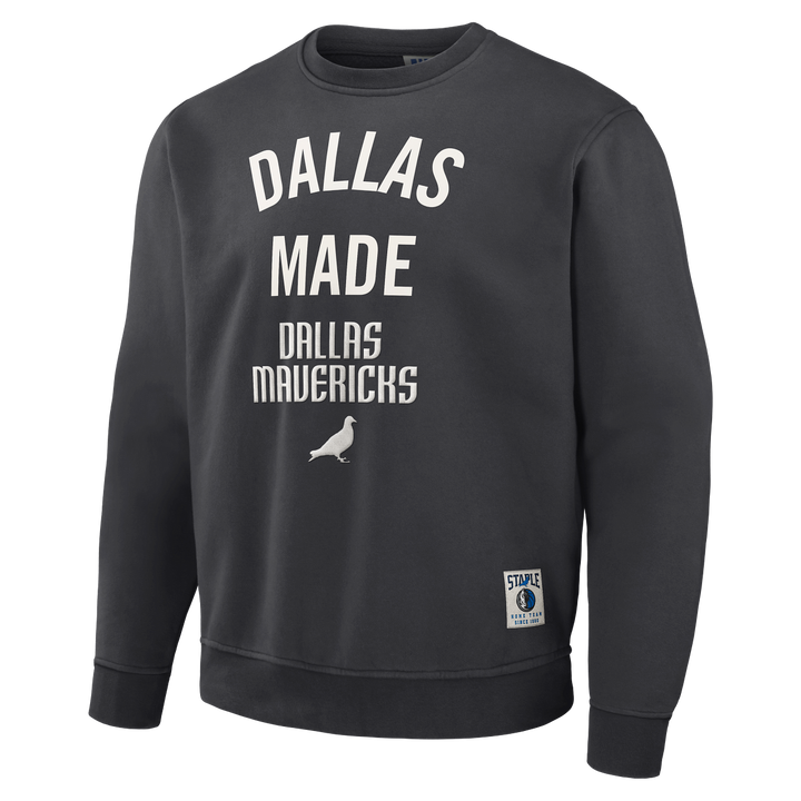 DALLAS MAVERICKS STAPLE WOMEN'S DALLAS MADE CREWNECK SWEATSHIRT