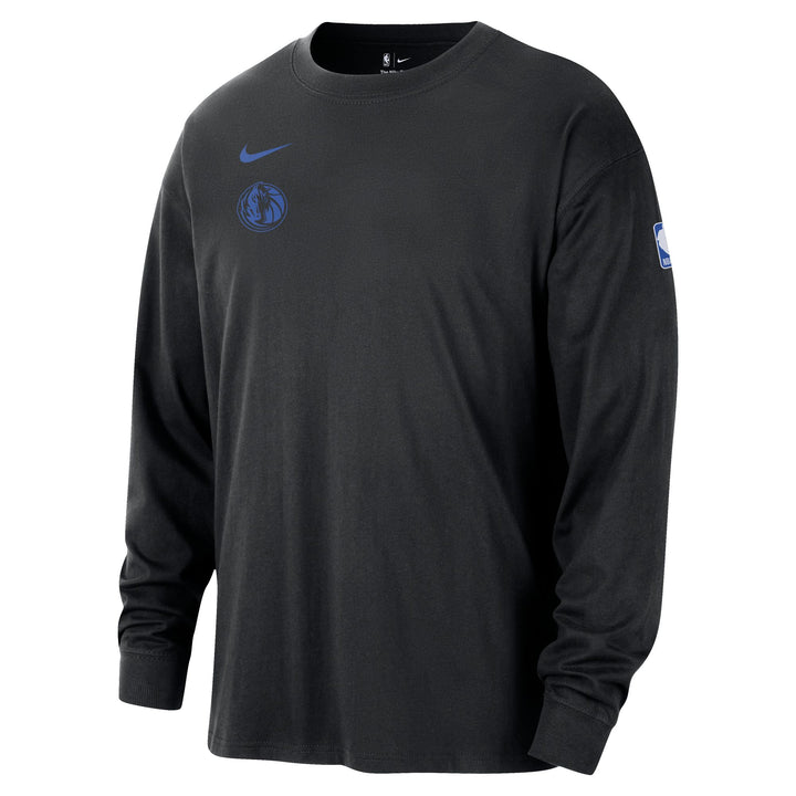 DALLAS MAVERICKS NIKE LONG SLEEVE BLACK CLASSIC TEE