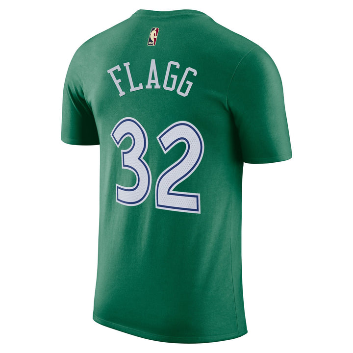 DALLAS MAVERICKS NIKE HARDWOOD CLASSIC COOPER FLAGG YOUTH NAME & NUMBER TEE