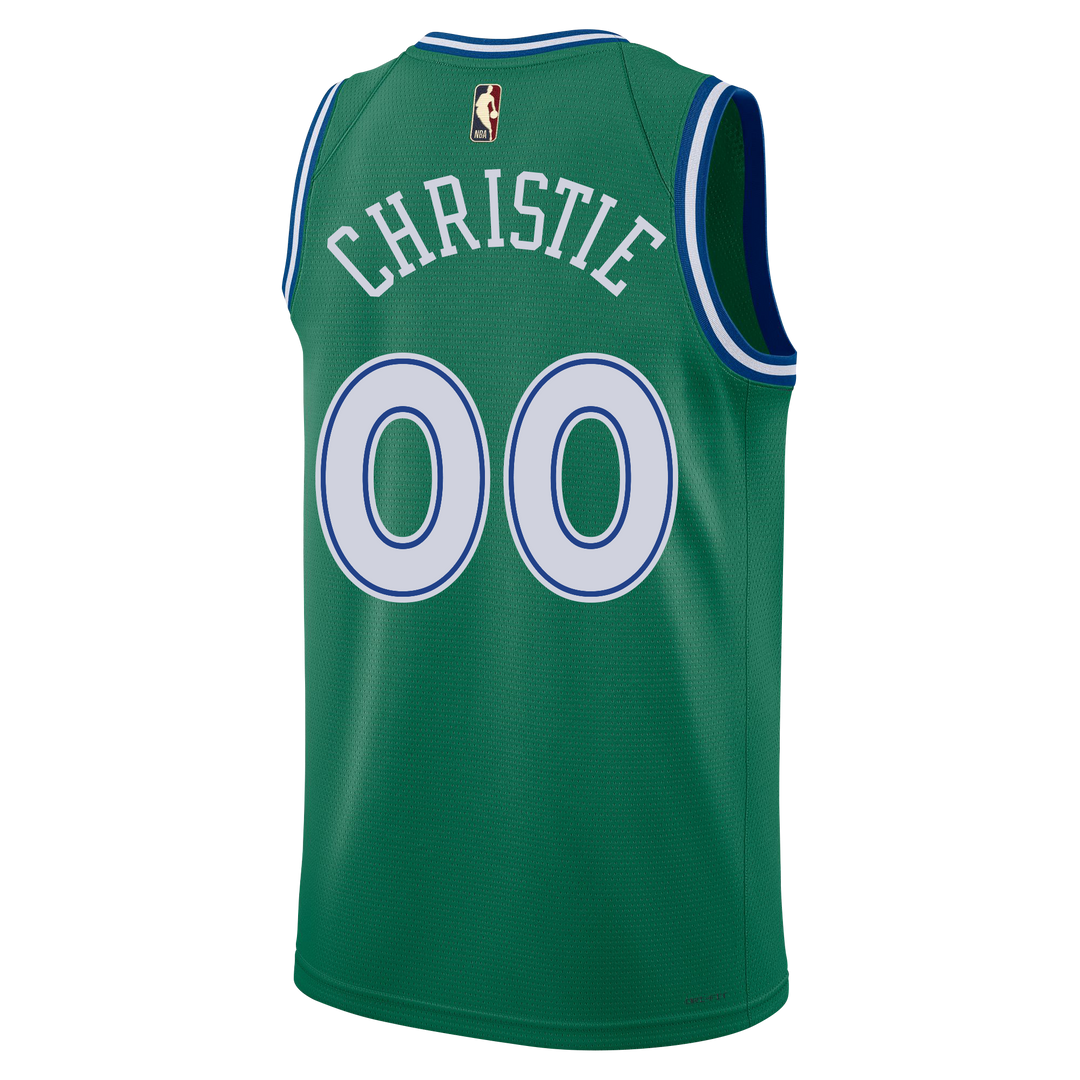 DALLAS MAVERICKS NIKE HARDWOOD CLASSIC MAX CHRISTIE SWINGMAN JERSEY