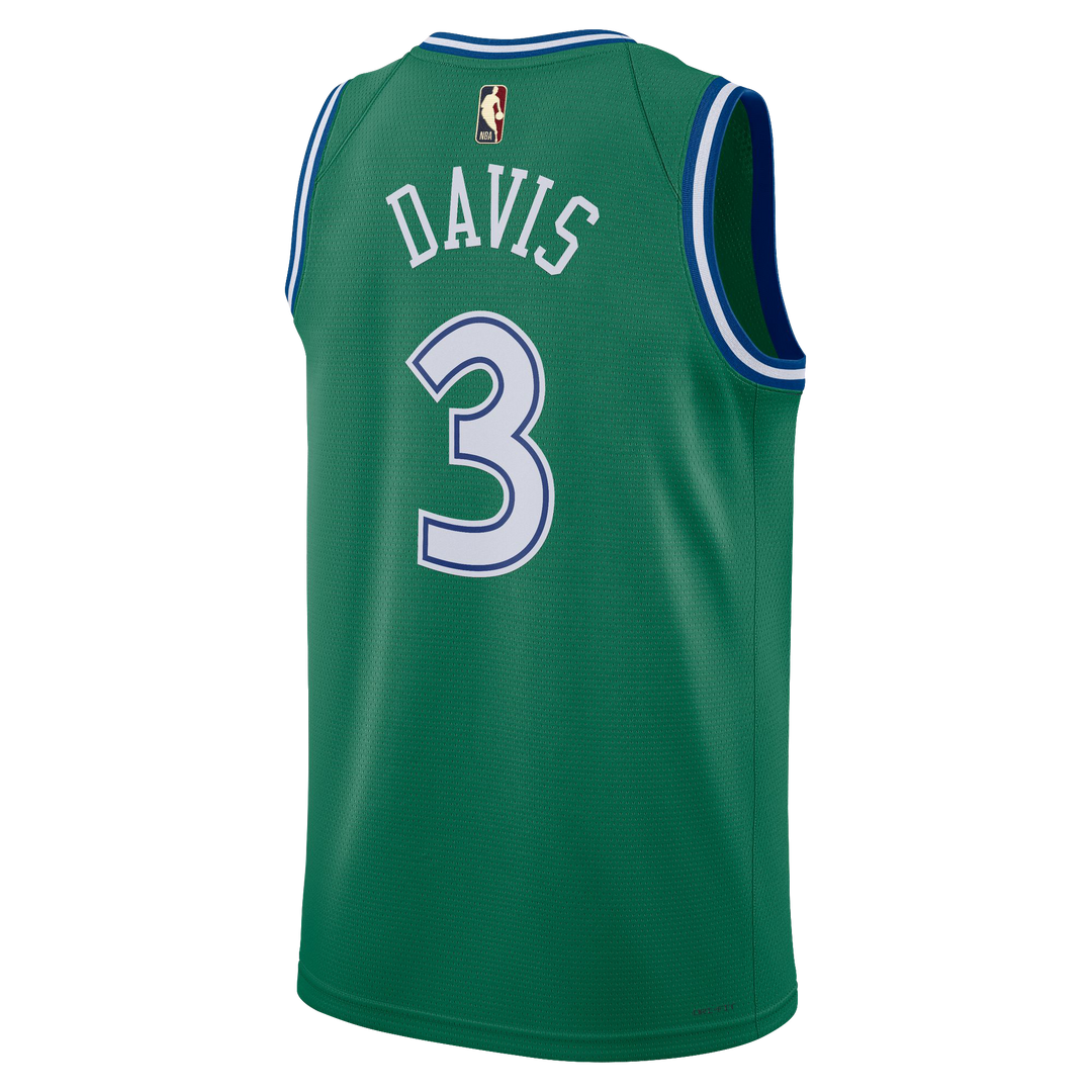 DALLAS MAVERICKS NIKE HARDWOOD CLASSIC DAVIS SWINGMAN JERSEY