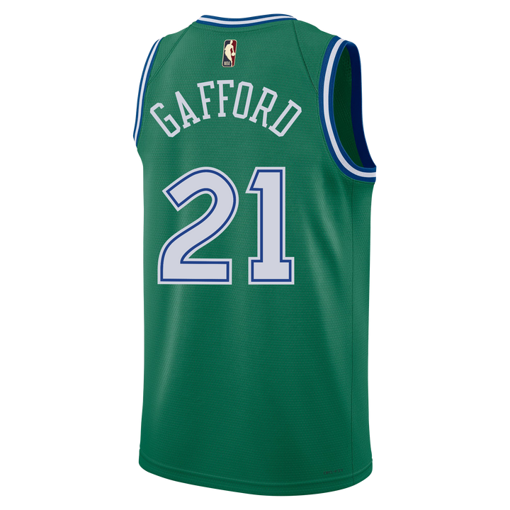 DALLAS MAVERICKS NIKE HARDWOOD CLASSIC DANIEL GAFFORD SWINGMAN JERSEY