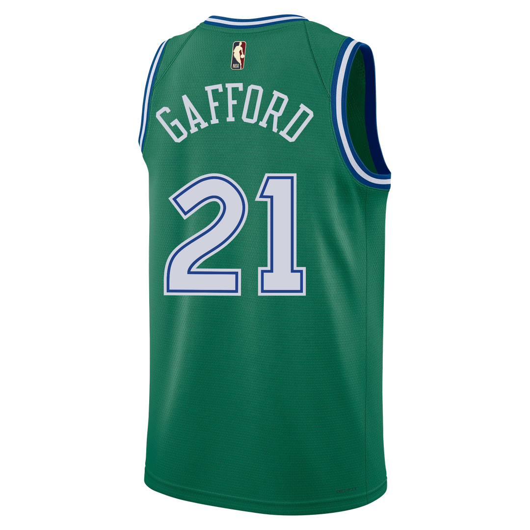 DALLAS MAVERICKS NIKE HARDWOOD CLASSIC DANIEL GAFFORD SWINGMAN JERSEY