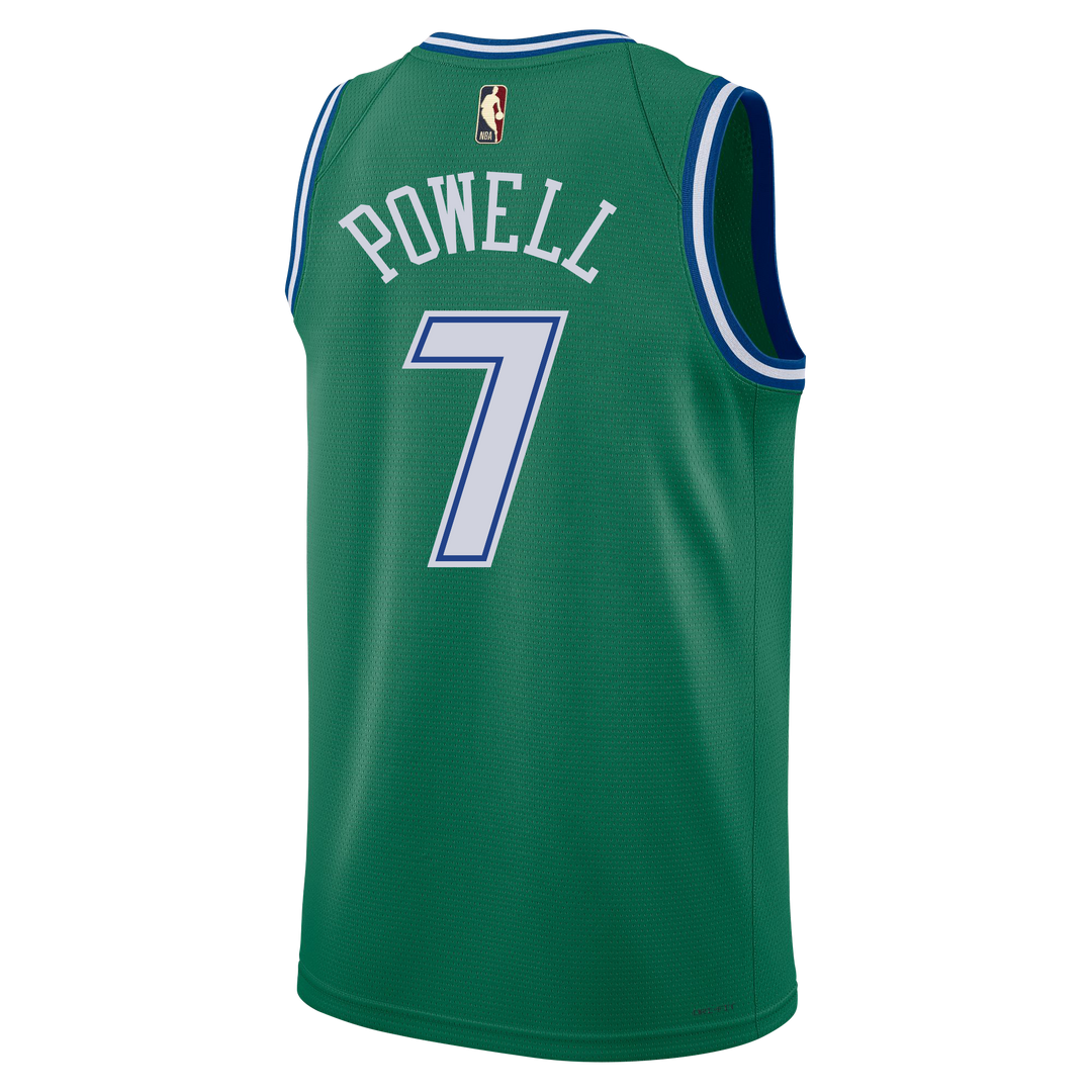 DALLAS MAVERICKS NIKE HARDWOOD CLASSIC DWIGHT POWELL SWINGMAN JERSEY