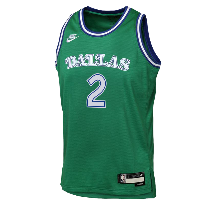 DALLAS MAVERICKS NIKE OUTERSTUFF HARDWOOD CLASSIC YOUTH DERECK LIVELY SWINGMAN JERSEY