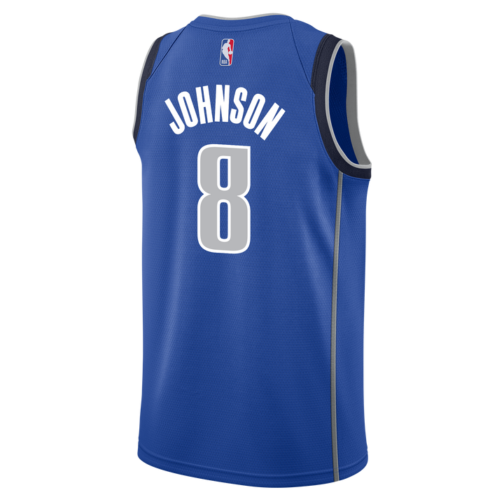 DALLAS MAVERICKS AJ JOHNSON ICON SWINGMAN JERSEY