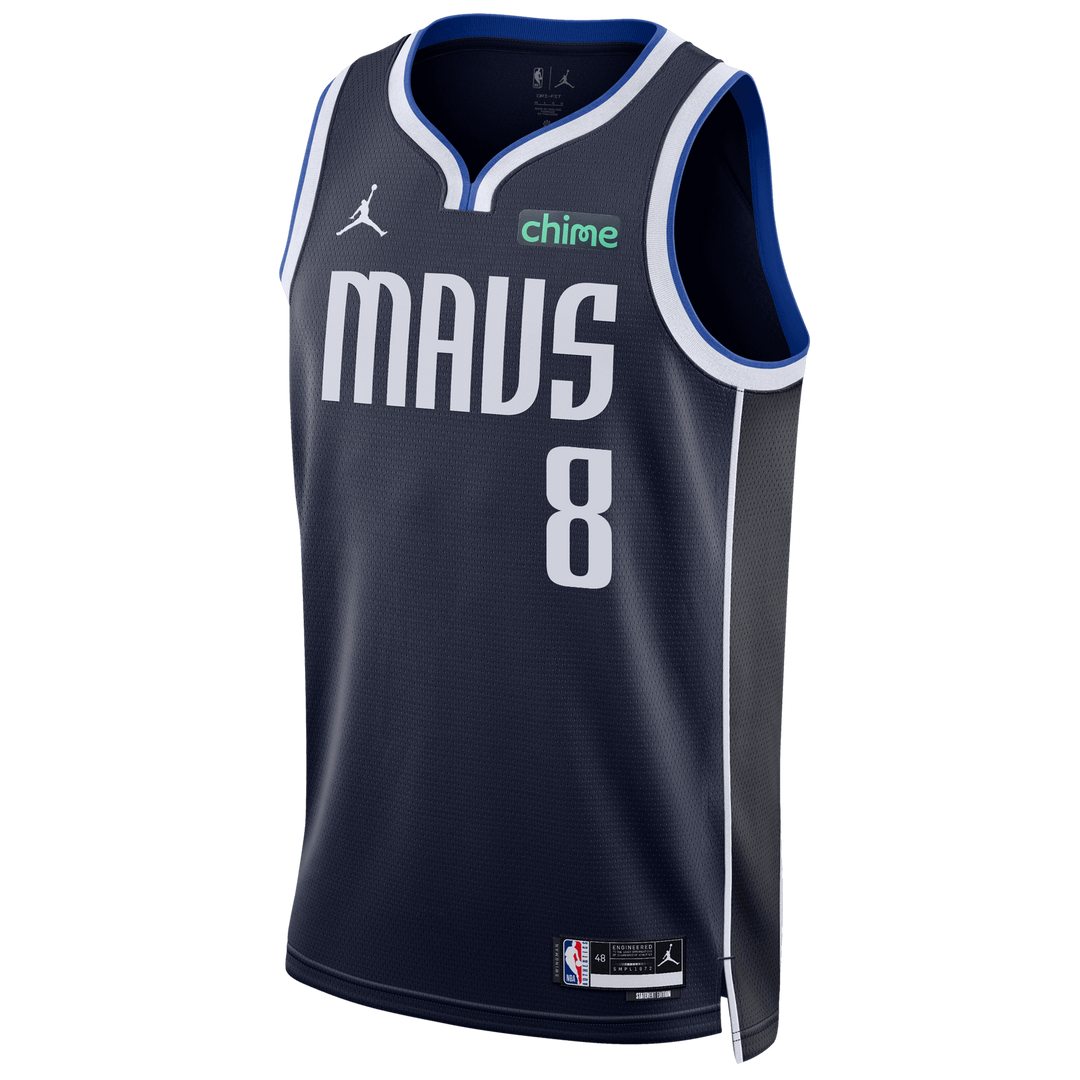 DALLAS MAVERICKS AJ JOHNSON STATEMENT SWINGMAN JERSEY