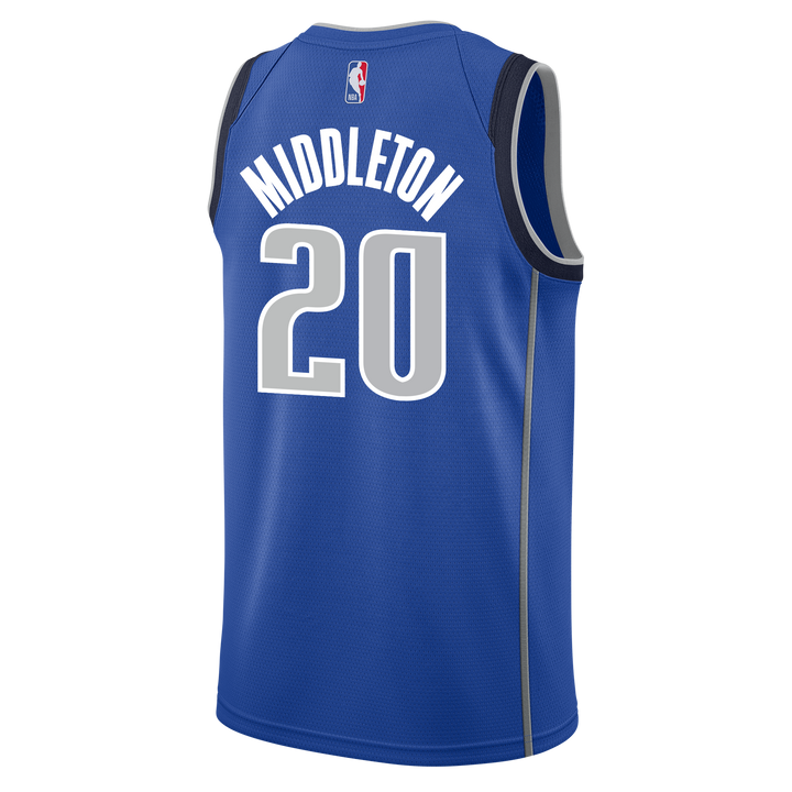 DALLAS MAVERICKS KHRIS MIDDLETON ICON SWINGMAN JERSEY