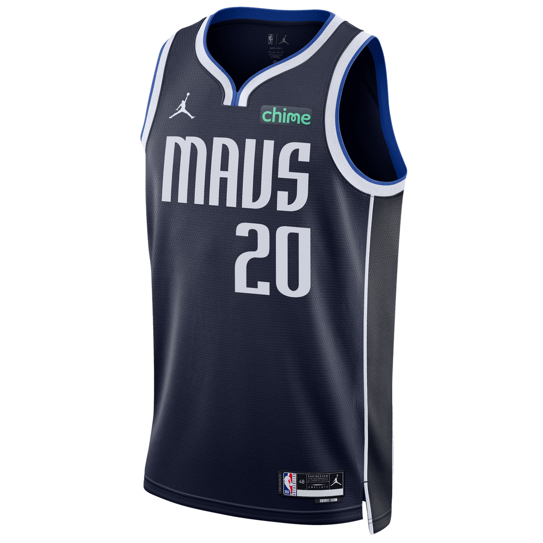 DALLAS MAVERICKS KHRIS MIDDLETON JORDAN STATEMENT SWINGMAN JERSEY