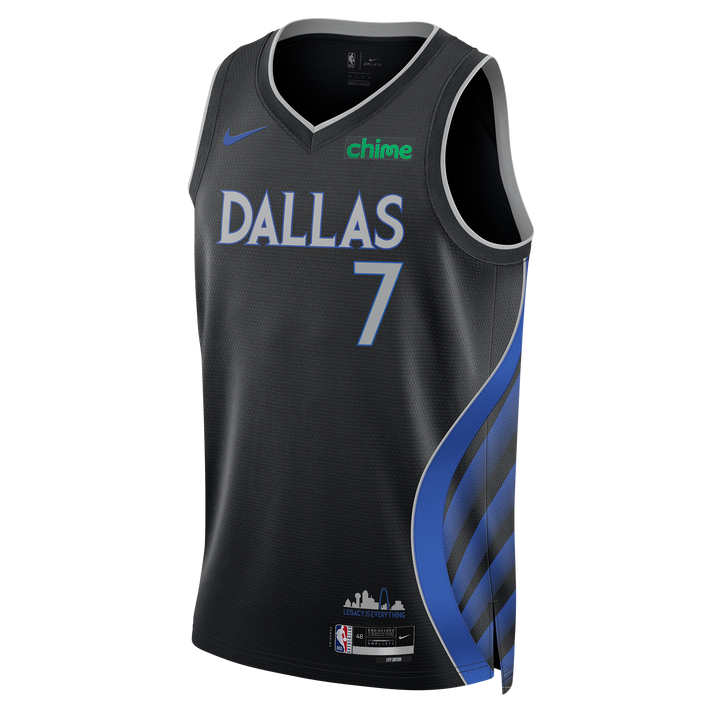 DALLAS MAVERICKS NIKE 2025-26 CITY EDITION DWIGHT POWELL SWINGMAN JERSEY
