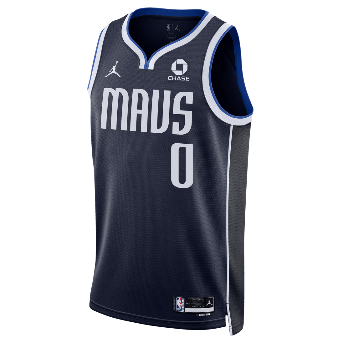 DALLAS MAVERICKS NIKE MAX CHRISTIE STATEMENT SWINGMAN JERSEY
