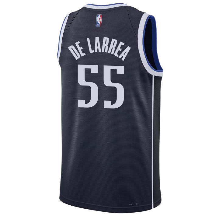 DALLAS MAVERICKS NIKE SERGIO DE LARREA STATEMENT SWINGMAN JERSEY