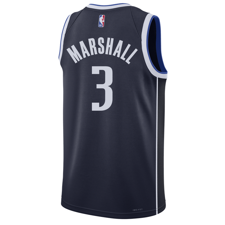 DALLAS MAVERICKS NIKE NAJI MARSHALL STATEMENT SWINGMAN JERSEY
