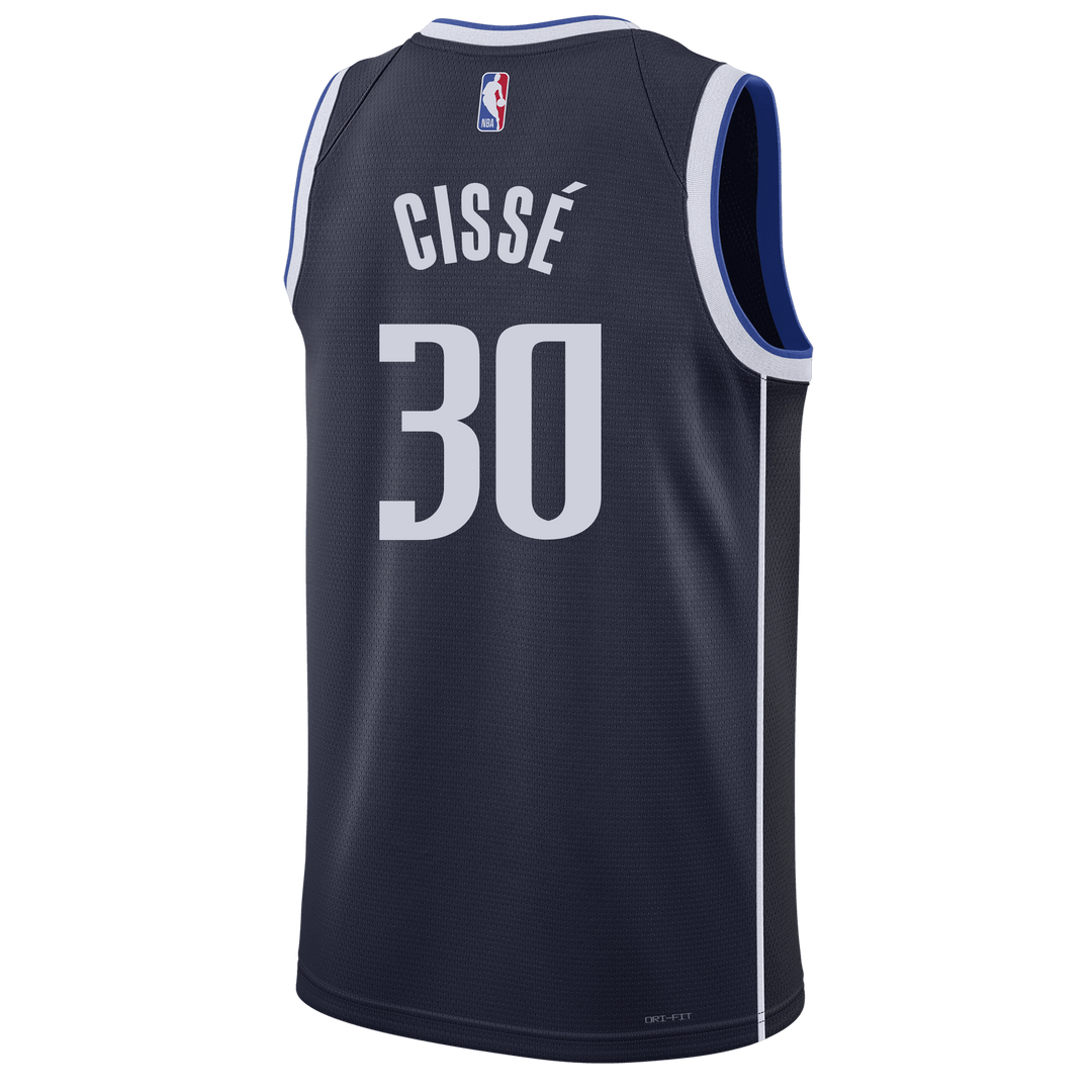 Dallas Mavericks Nike Moussa Cissé Statement Swingman Jersey