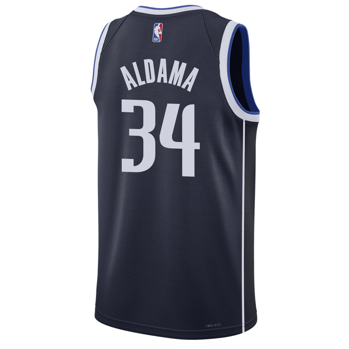 DALLAS MAVERICKS NIKE SANTI ALDAMA STATEMENT SWINGMAN JERSEY