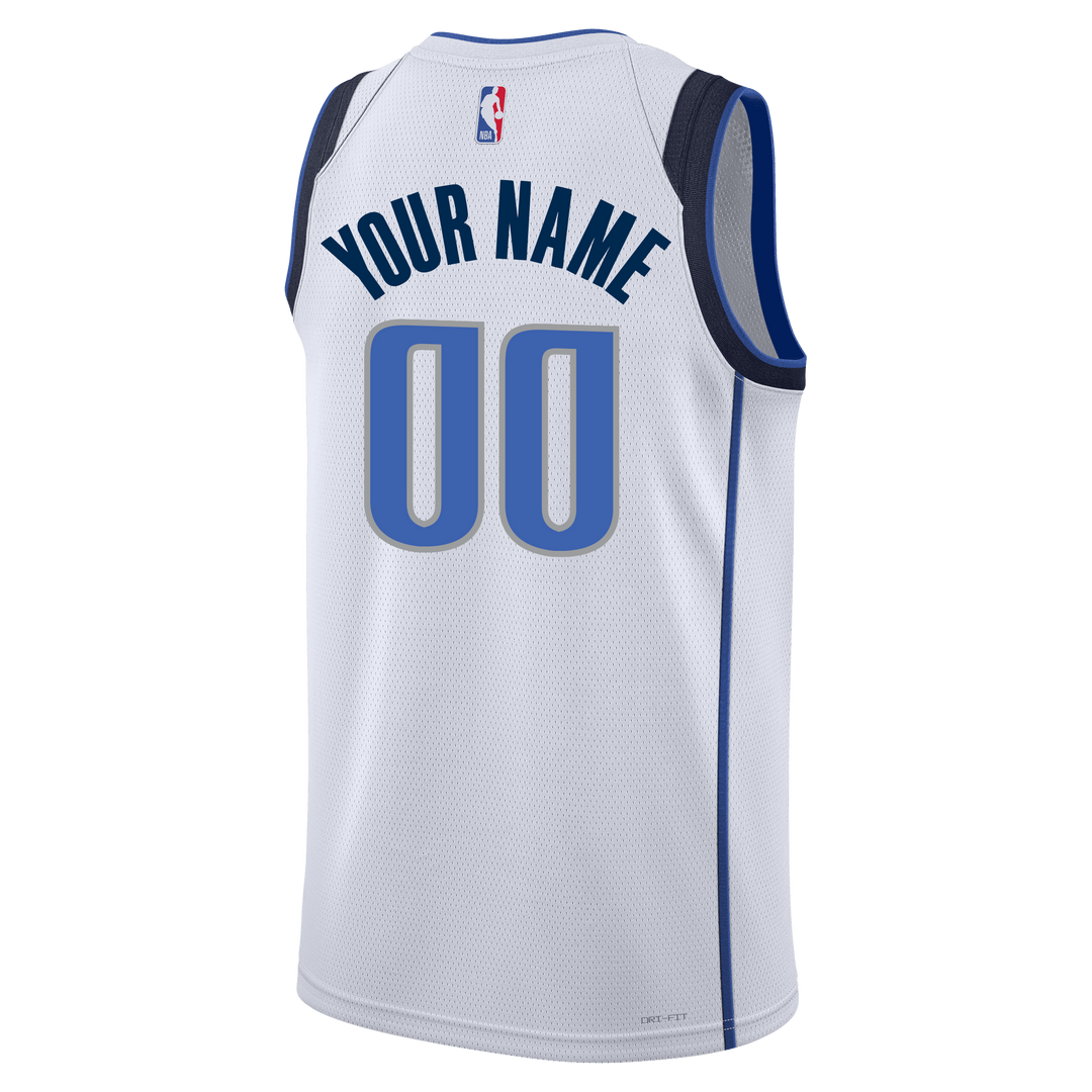 DALLAS MAVERICKS CUSTOM NIKE ASSOCIATION SWINGMAN JERSEY