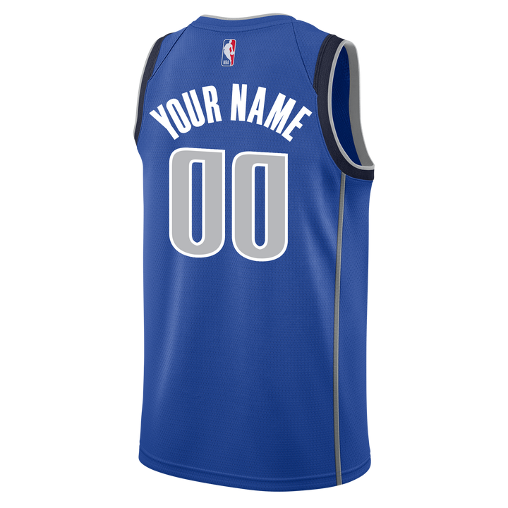 DALLAS MAVERICKS CUSTOM NIKE ICON SWINGMAN JERSEY