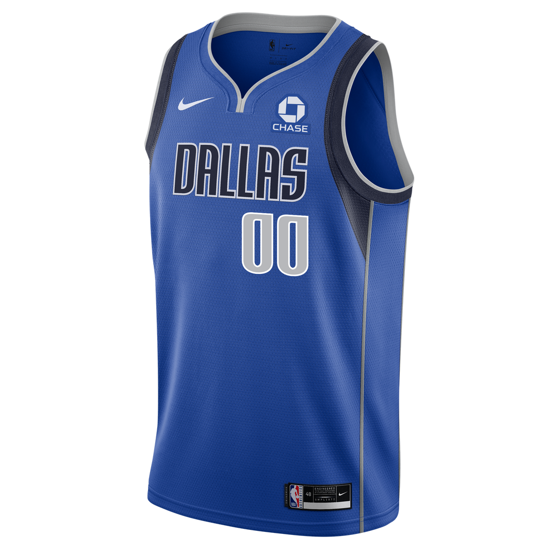 DALLAS MAVERICKS CUSTOM NIKE ICON SWINGMAN JERSEY