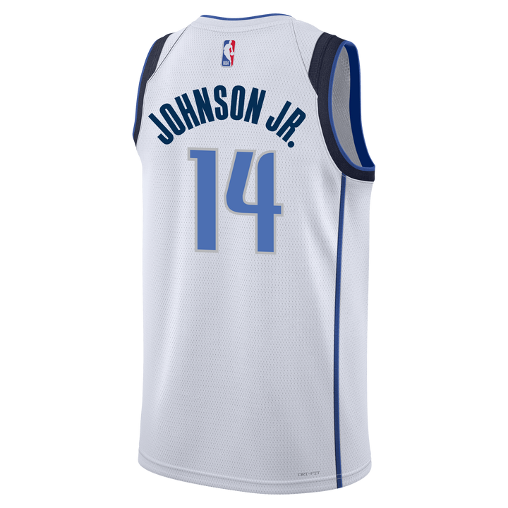 DALLAS MAVERICKS NIKE MOREZ JOHNSON JR. ASSOCIATION SWINGMAN JERSEY