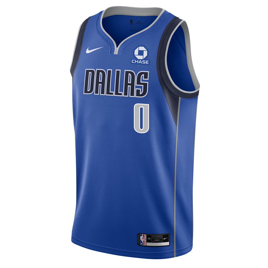 Dallas Mavericks Nike Max Christie Icon Swingman Jersey