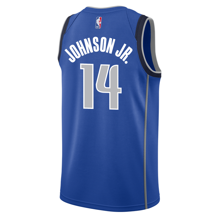 DALLAS MAVERICKS NIKE MOREZ JOHNSON JR. ICON SWINGMAN JERSEY