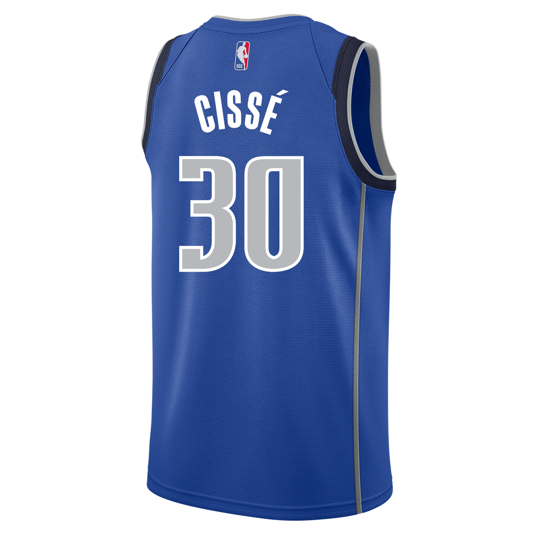 Dallas Mavericks Nike Moussa Cissé Icon Swingman Jersey