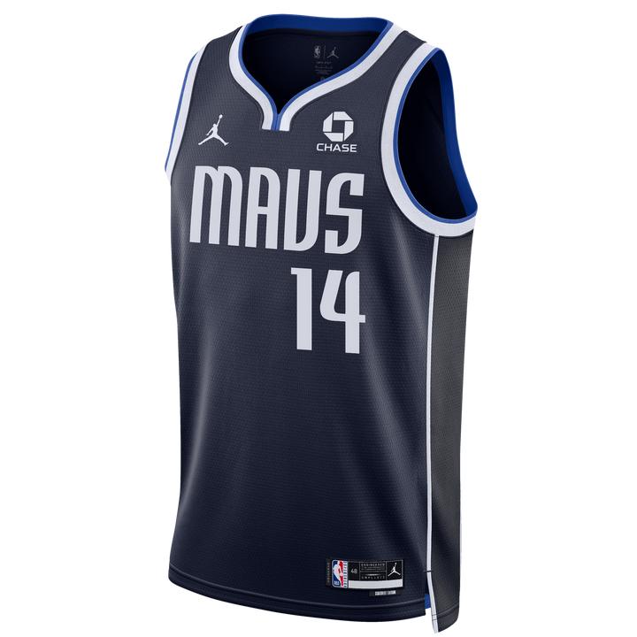 DALLAS MAVERICKS NIKE MOREZ JOHNSON JR. STATEMENT SWINGMAN JERSEY