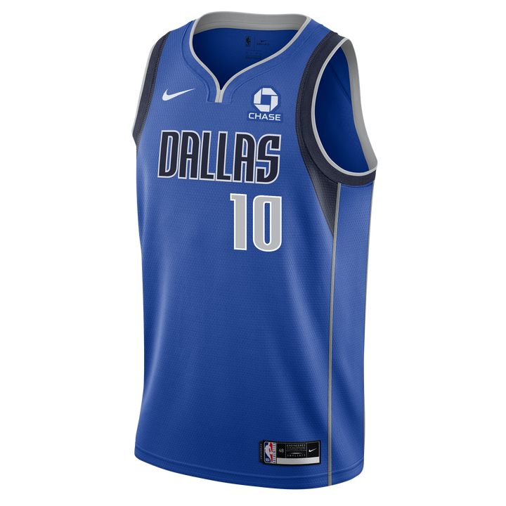 Dallas Mavericks Nike Zaccharie Risacher Icon Swingman Jersey